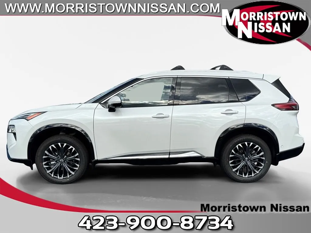 White 2026 Nissan Rogue Platinum for sale in Morristown, TN