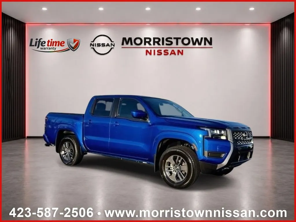 Blue 2026 Nissan Frontier SV for sale in Morristown, TN