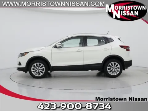 White 2021 Nissan Rogue Sport SV for sale in Morristown, TN