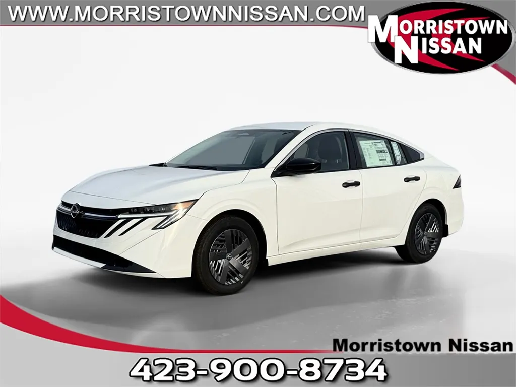 White 2026 Nissan Sentra S for sale in Morristown, TN