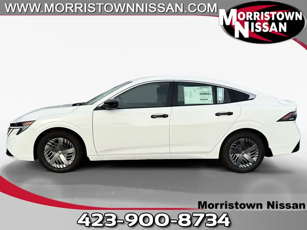 White 2026 Nissan Sentra S for sale in Morristown, TN