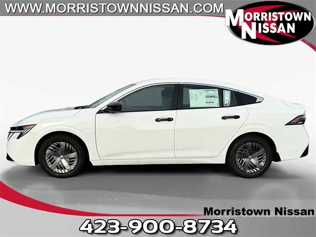 White 2026 Nissan Sentra S for sale in Morristown, TN