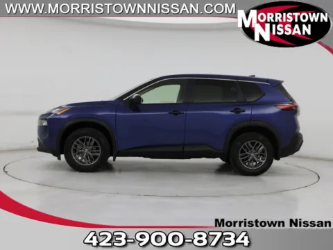 Blue 2021 Nissan Rogue S for sale in Morristown, TN
