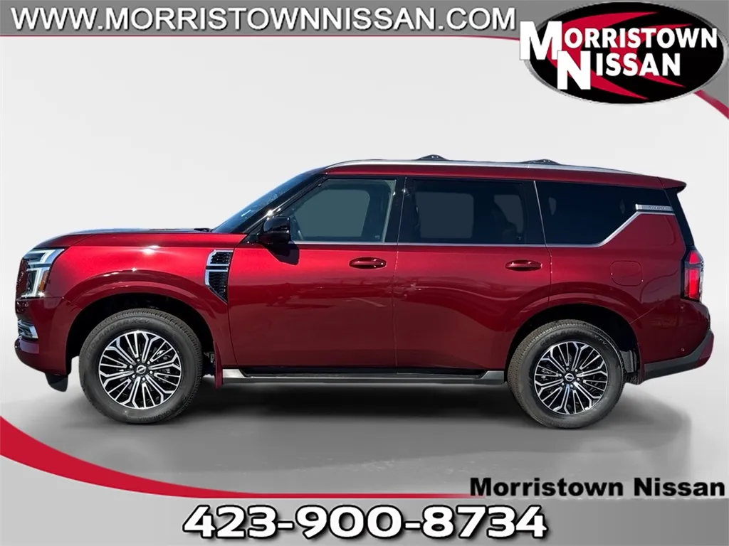 Red 2025 Nissan Armada SL for sale in Morristown, TN