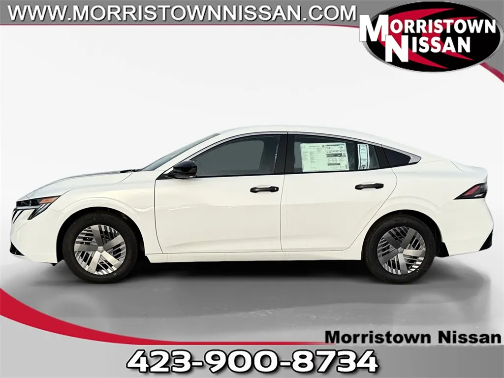 White 2026 Nissan Sentra S for sale in Morristown, TN
