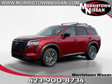 Red 2026 Nissan Pathfinder SV for sale in Morristown, TN