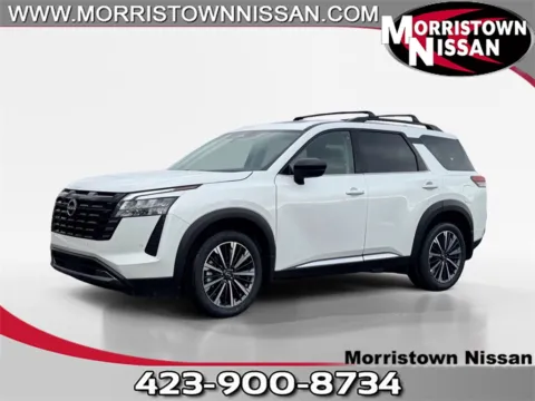 White 2026 Nissan Pathfinder Platinum for sale in Morristown, TN