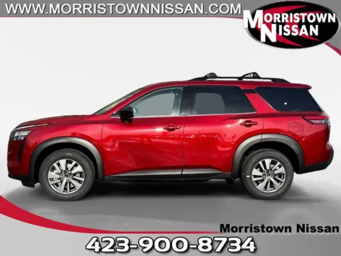 Red 2026 Nissan Pathfinder SV for sale in Morristown, TN