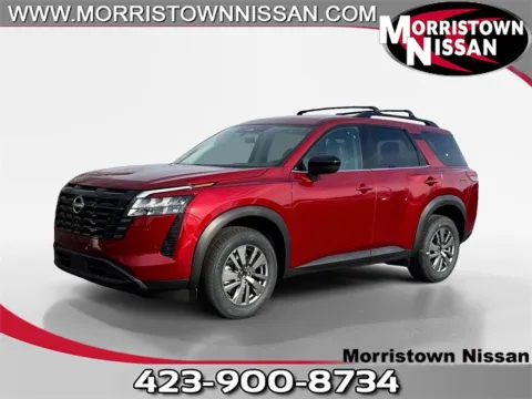 Red 2026 Nissan Pathfinder SV for sale in Morristown, TN