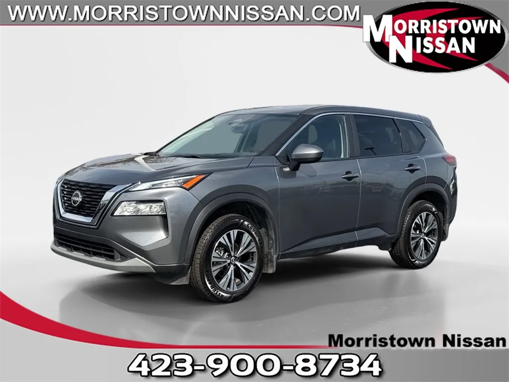 Gray 2023 Nissan Rogue SV for sale in Morristown, TN