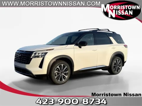 White 2026 Nissan Pathfinder Platinum for sale in Morristown, TN