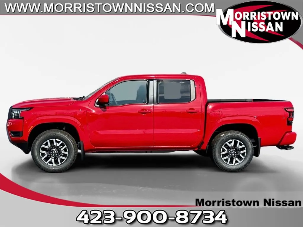 Red 2026 Nissan Frontier SV for sale in Morristown, TN
