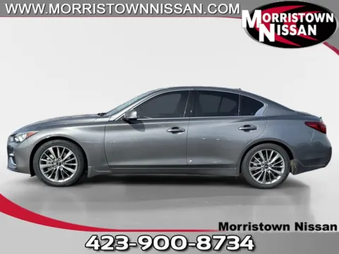 Gray 2024 INFINITI Q50 LUXE for sale in Morristown, TN