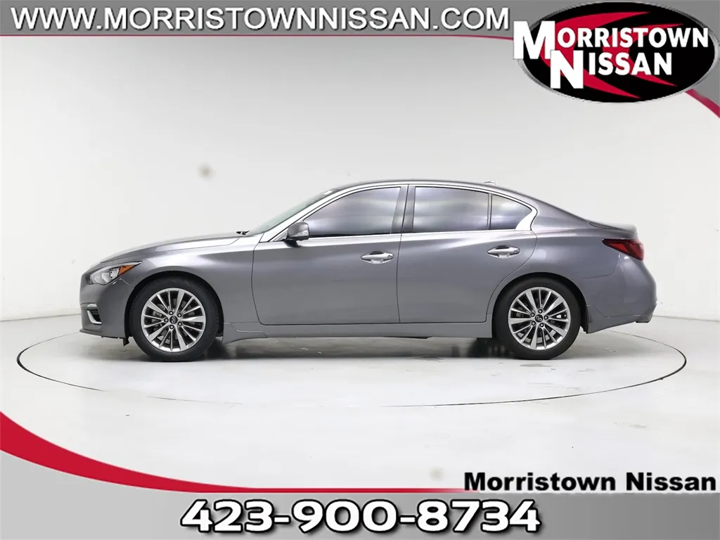 Gray 2024 INFINITI Q50 LUXE for sale in Morristown, TN