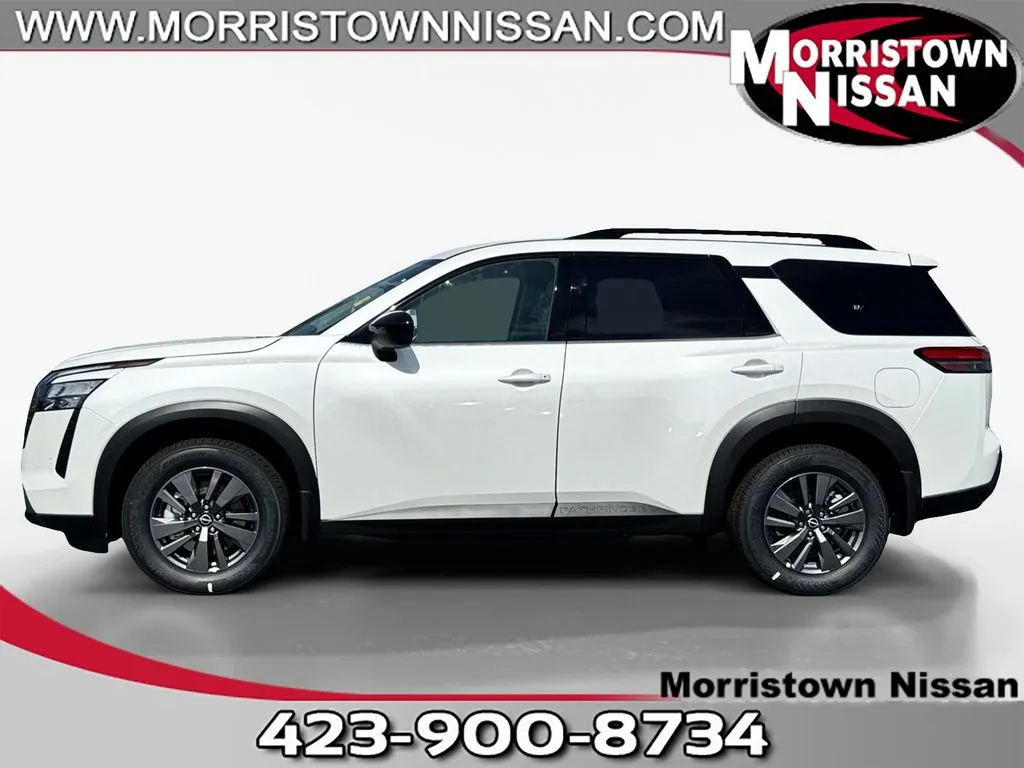 White 2026 Nissan Pathfinder SV for sale in Morristown, TN