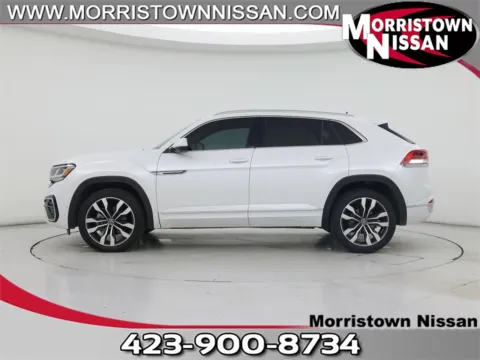 White 2020 Volkswagen Atlas Cross Sport 3.6L V6 SEL Premium R-Line for sale in Morristown, TN