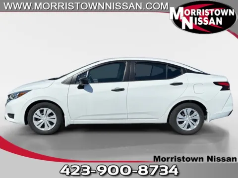 White 2025 Nissan Versa 1.6 S for sale in Morristown, TN