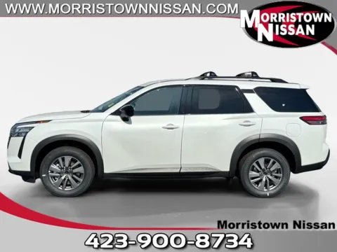 White 2026 Nissan Pathfinder SV for sale in Morristown, TN