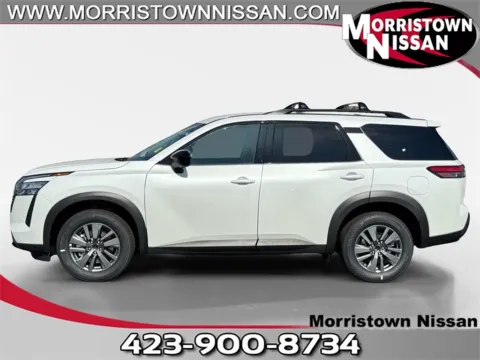 White 2026 Nissan Pathfinder SV for sale in Morristown, TN