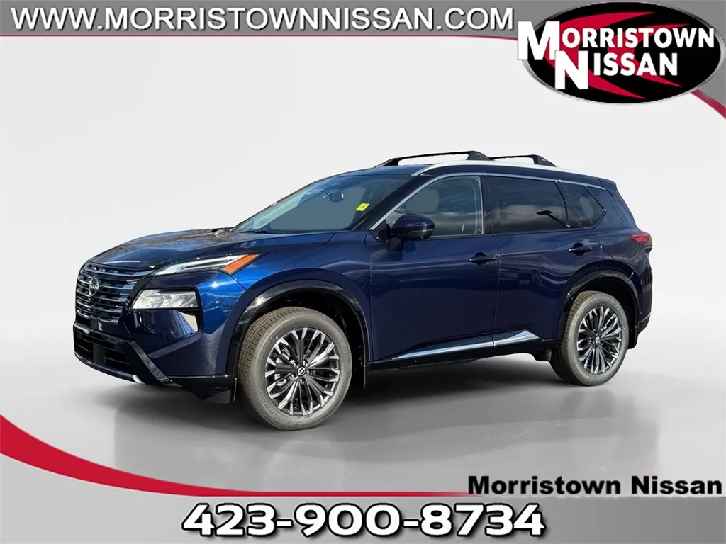 Blue 2026 Nissan Rogue Platinum for sale in Morristown, TN