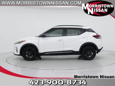 White 2024 Nissan Kicks SR for sale in Morristown, TN