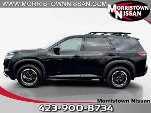 Black 2026 Nissan Pathfinder Rock Creek for sale in Morristown, TN