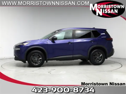 Blue 2021 Nissan Rogue S for sale in Morristown, TN