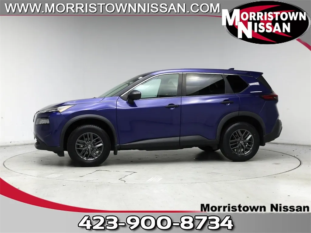 Blue 2021 Nissan Rogue S for sale in Morristown, TN