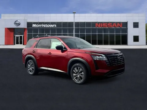Red 2026 Nissan Pathfinder SV for sale in Morristown, TN