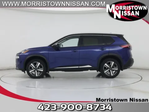 Blue 2025 Nissan Rogue SL for sale in Morristown, TN