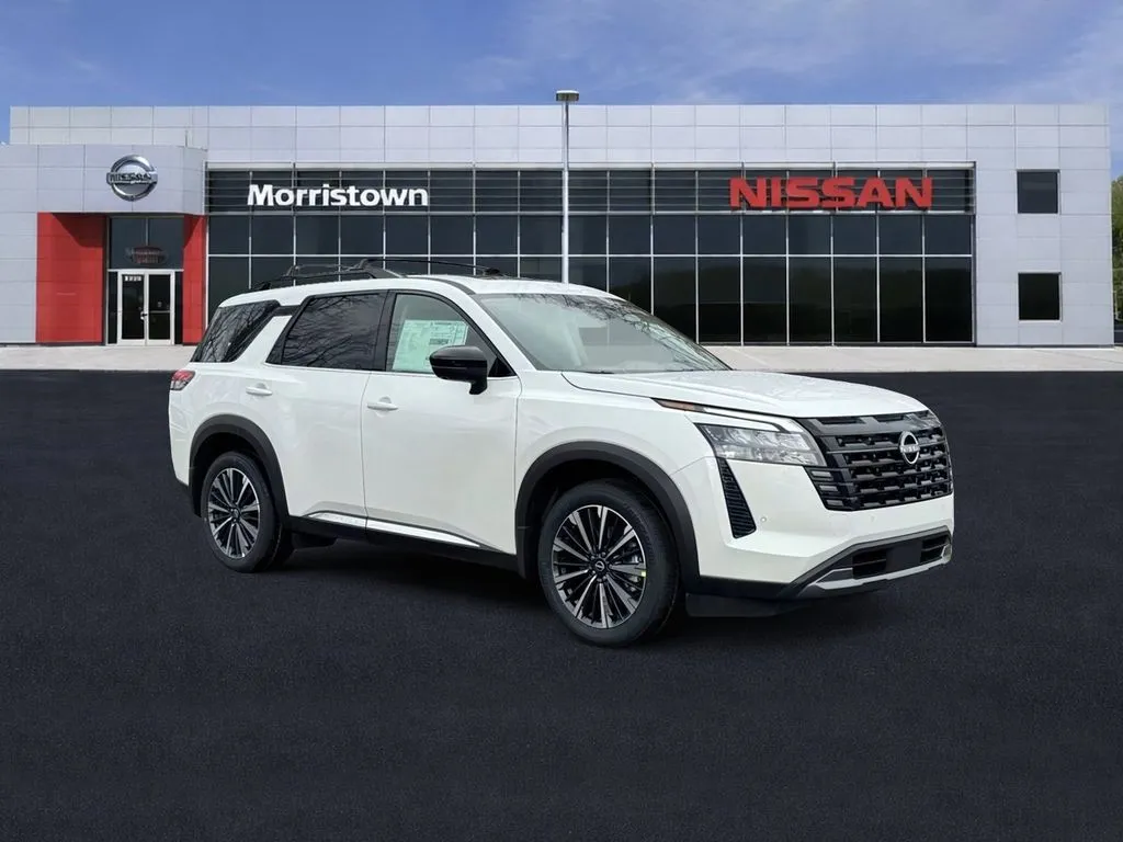 White 2026 Nissan Pathfinder Platinum for sale in Morristown, TN