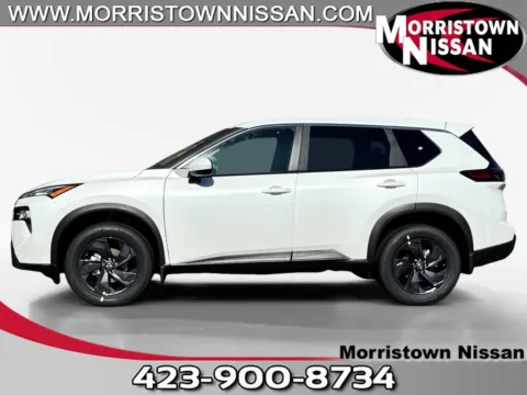 White 2026 Nissan Rogue SV for sale in Morristown, TN