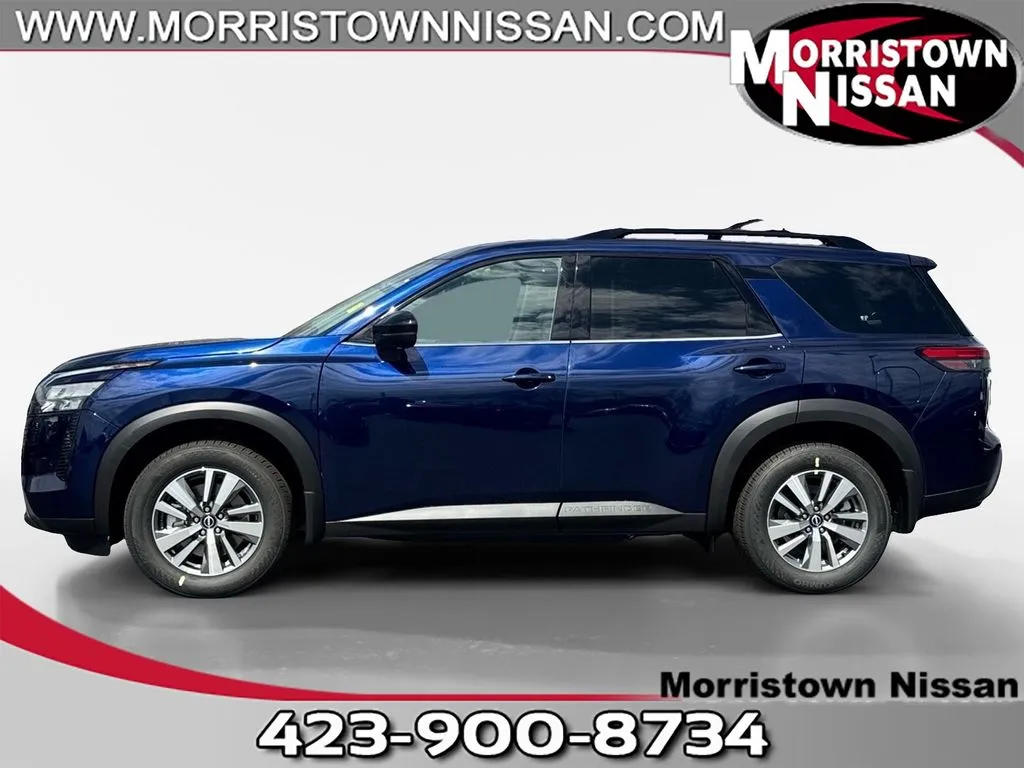 Blue 2026 Nissan Pathfinder SL for sale in Morristown, TN