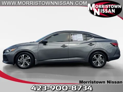 Gray 2021 Nissan Sentra SV for sale in Morristown, TN