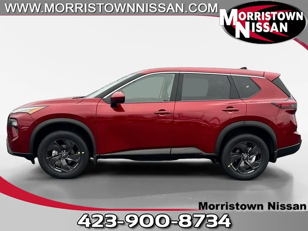 Red 2026 Nissan Rogue SV for sale in Morristown, TN