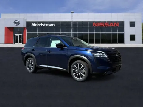 Blue 2026 Nissan Pathfinder Platinum for sale in Morristown, TN