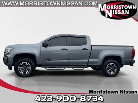 Gray 2022 Chevrolet Colorado Z71 for sale in Morristown, TN