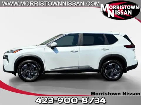 White 2025 Nissan Rogue SV for sale in Morristown, TN