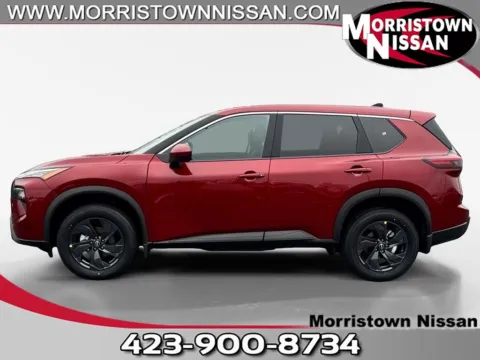 Red 2026 Nissan Rogue SV for sale in Morristown, TN