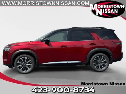 Black 2026 Nissan Pathfinder Platinum for sale in Morristown, TN