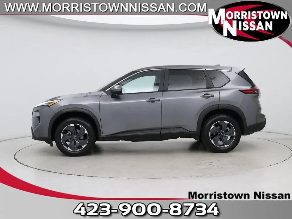 Gray 2024 Nissan Rogue SV for sale in Morristown, TN