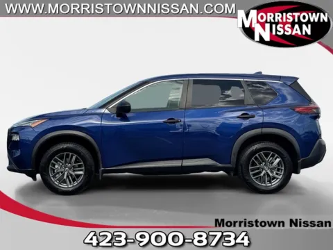 Blue 2021 Nissan Rogue S for sale in Morristown, TN