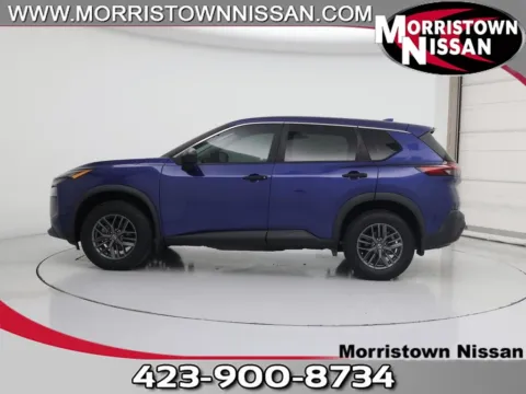Blue 2021 Nissan Rogue S for sale in Morristown, TN
