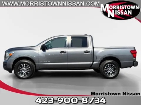 Gray 2022 Nissan Titan SV for sale in Morristown, TN