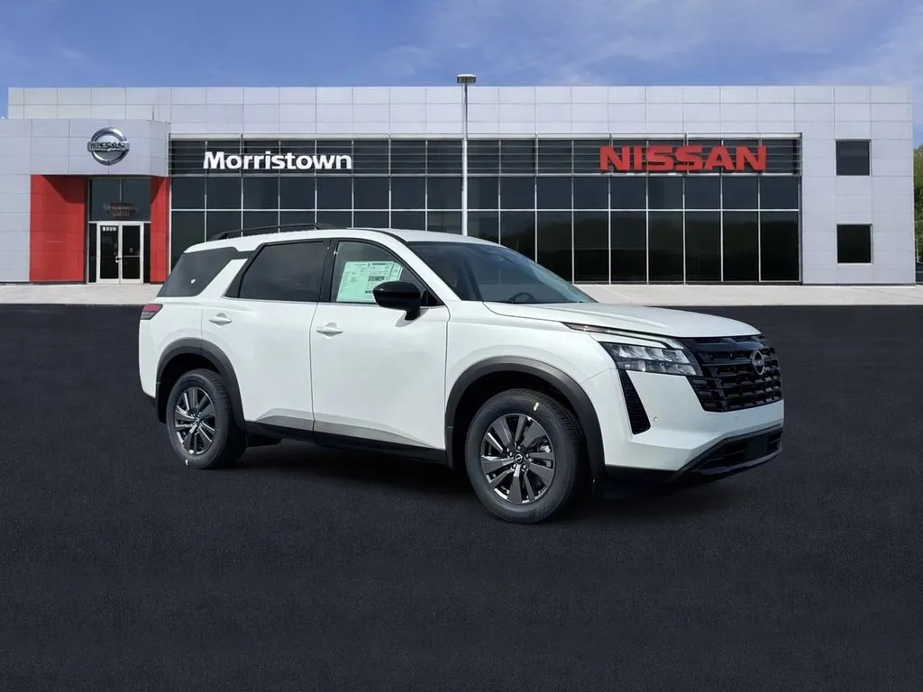 White 2026 Nissan Pathfinder SV for sale in Morristown, TN