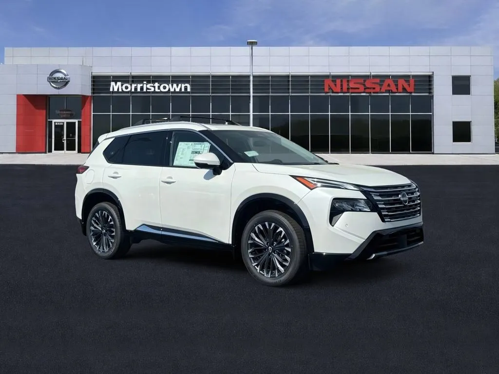 White 2026 Nissan Rogue Platinum for sale in Morristown, TN