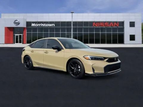 Silver 2025 Honda Civic Hybrid Sport for sale in Morristown, TN