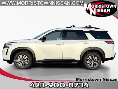 White 2026 Nissan Pathfinder SV for sale in Morristown, TN