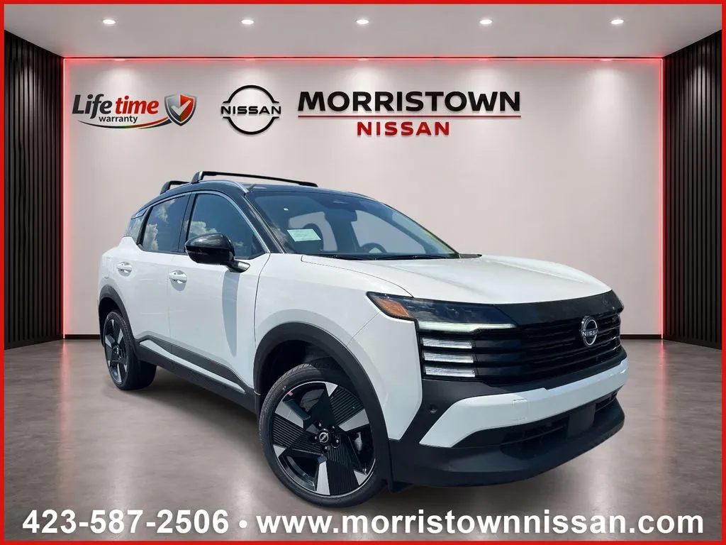 White 2026 Nissan Kicks SR for sale in Morristown, TN