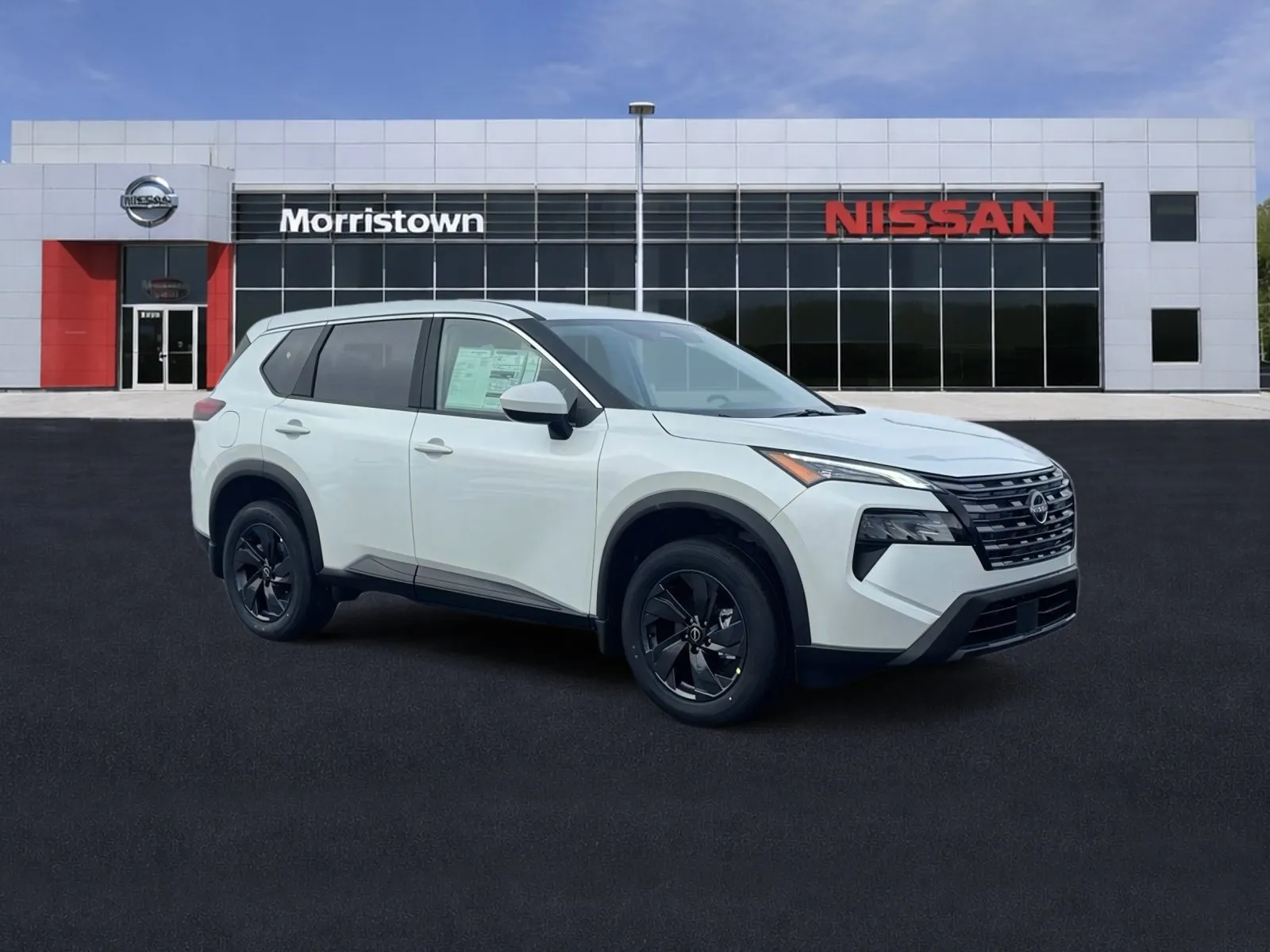 White 2026 Nissan Rogue SV for sale in Morristown, TN